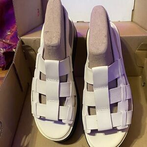 Elegant White Women's Sandals